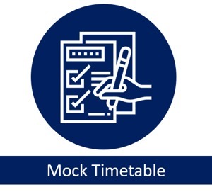 Mock Timetable